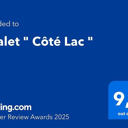 Chalet " Cote Lac " Castets Kültér fotó